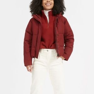 Everlane Renew Short Puffer Jacket